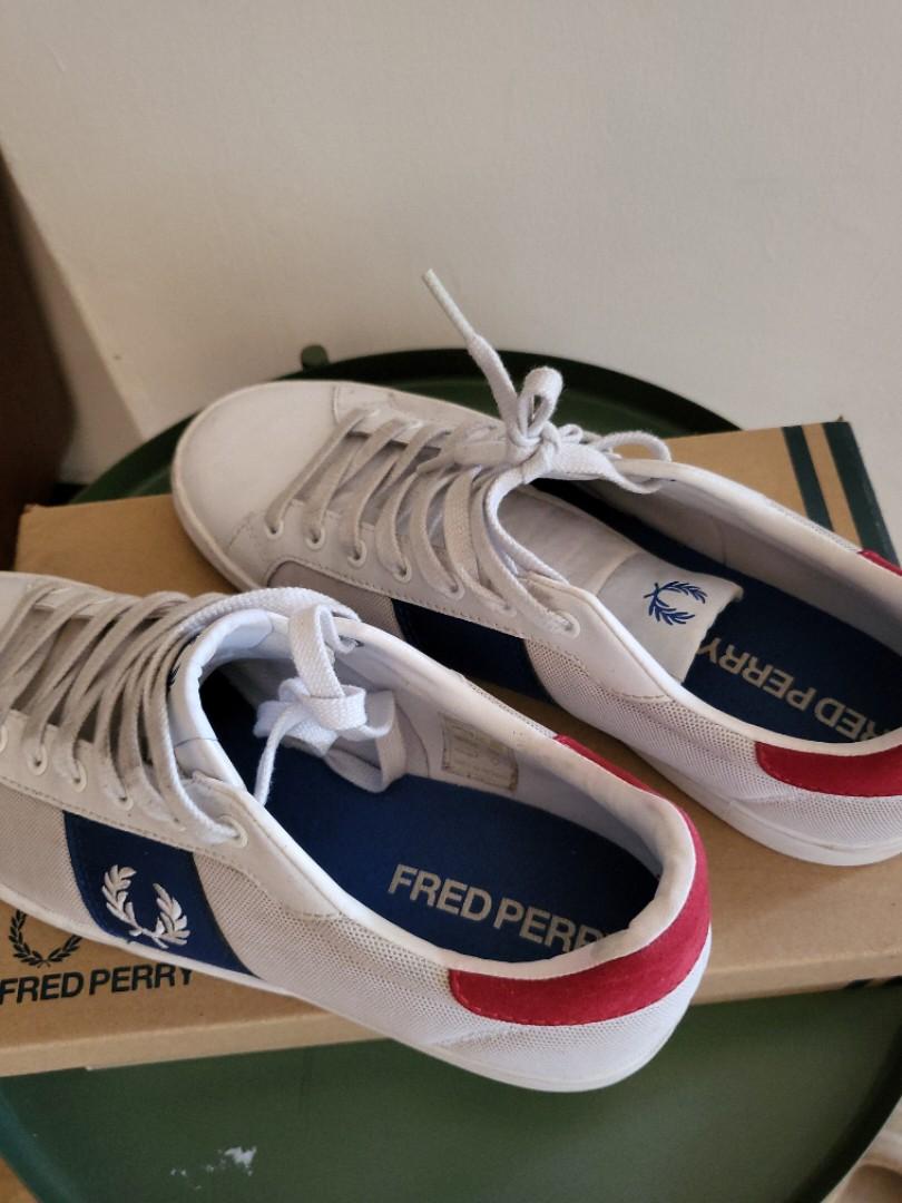 Fred perry lawn leather clearance