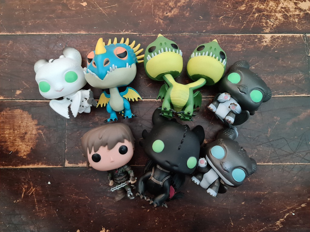 Funko Pop How to Train your Dragon (No box), Hobbies & Toys