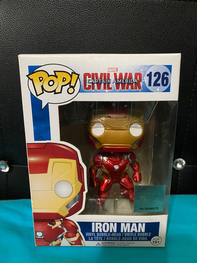 Funko pop Ironman 126 Hobbies Toys Memorabilia Collectibles