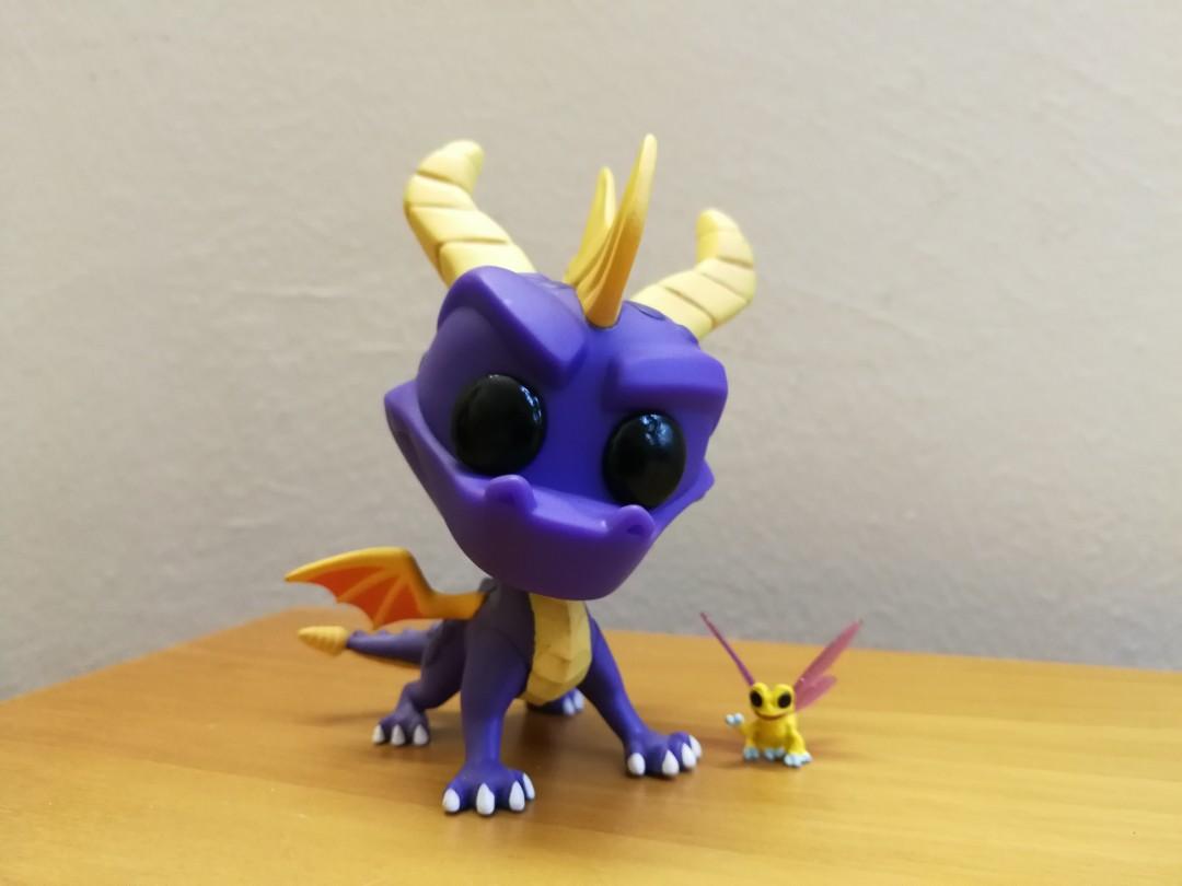 Spyro and 2024 sparx funko pop
