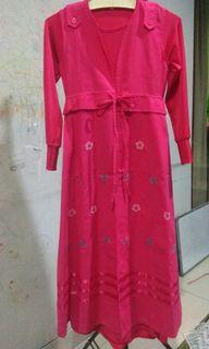 Gamis Pink anak Cewek