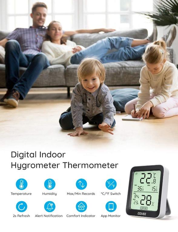 Found a $12 bluetooth enabled thermometer/hygrometer (Govee) and