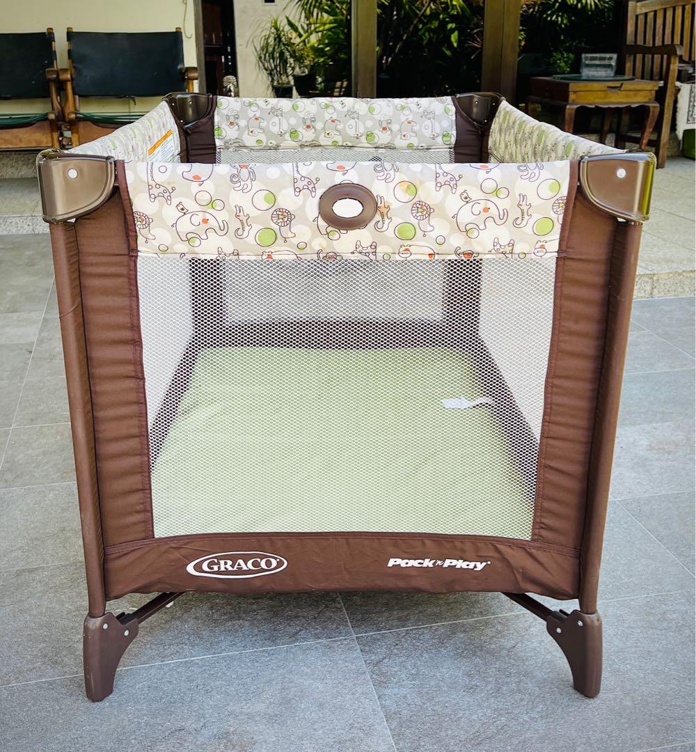Graco Pack and Play folding cot, Babies & Kids, Baby Nursery & Kids ...