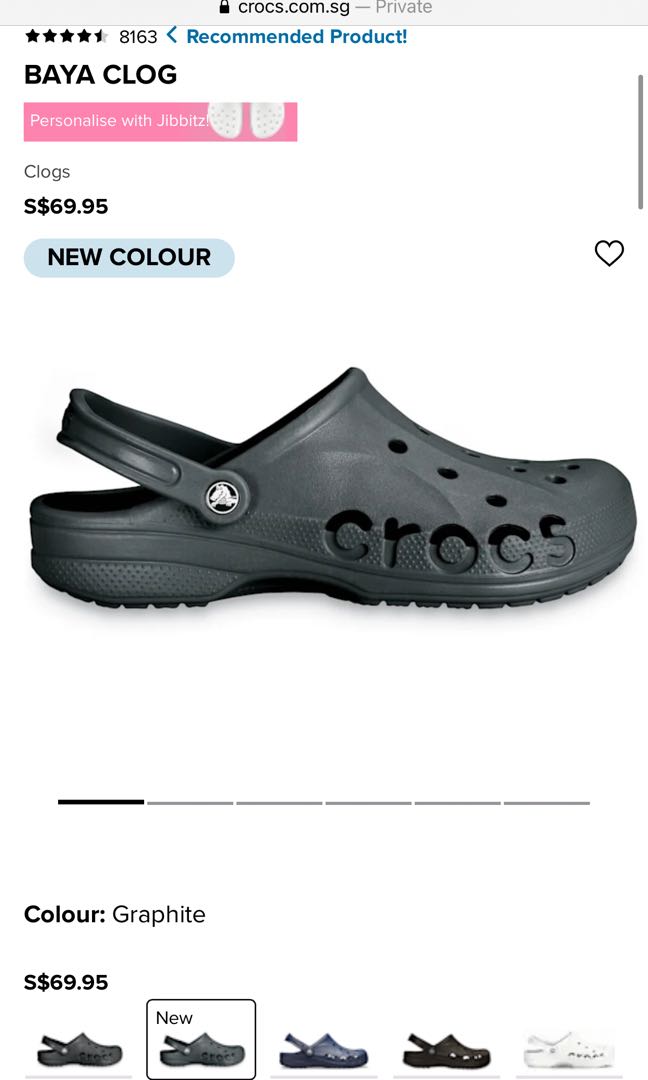 Crocs graphite 2025