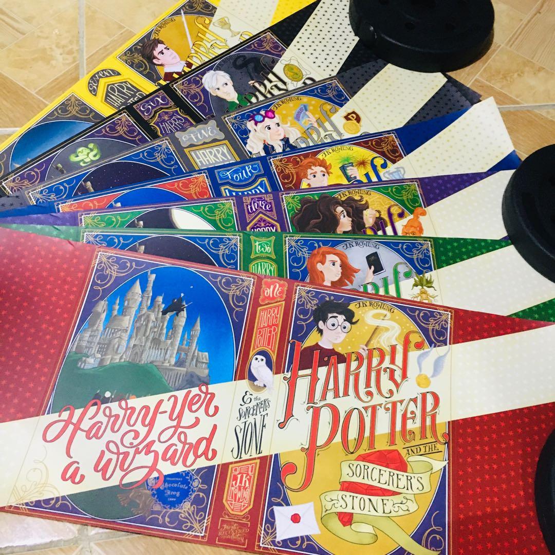 Harry Potter Dust Jacket, Everything Else, Others on Carousell