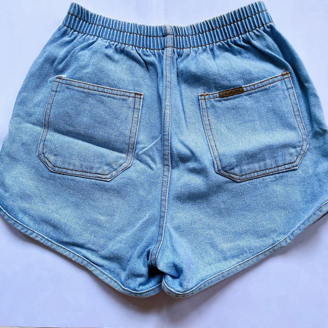 High Waisted Hotpants Short Jeans 