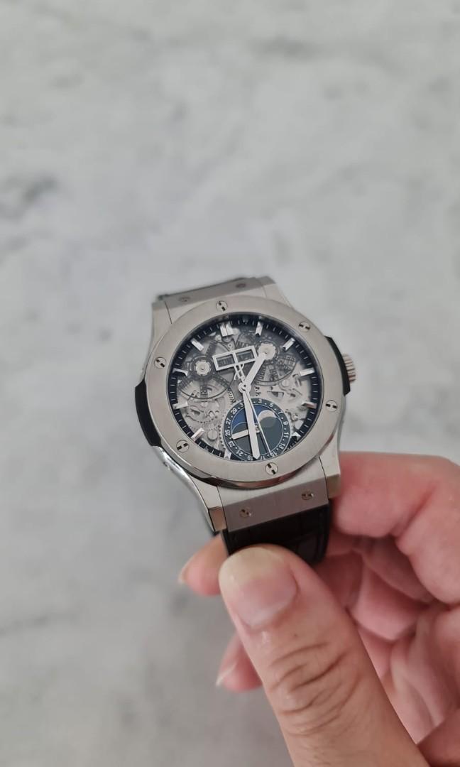 Hublot classic fusion aerofusion Moonphase Luxury Watches on