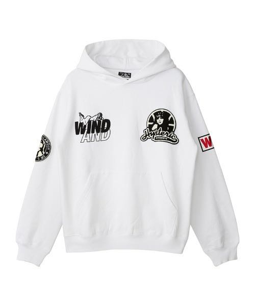 ご購入ください【XL】HYSTERIC GLAMOUR X WDS HOODIE BLACK