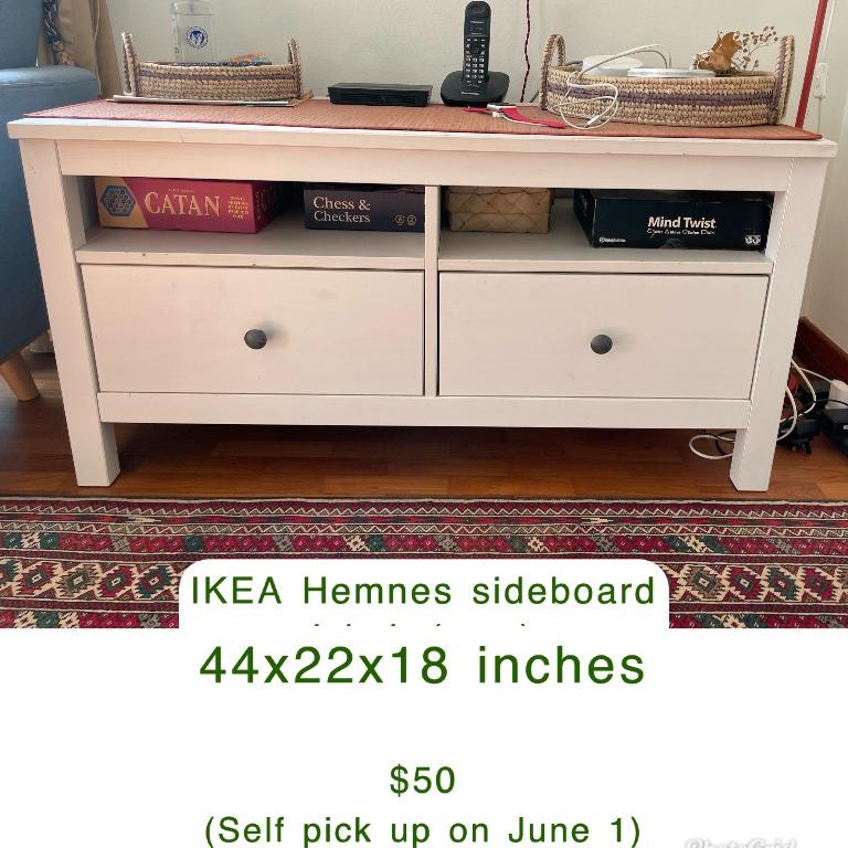 IKEA Hemnes Sideboard, Furniture & Home Living, Furniture, Shelves