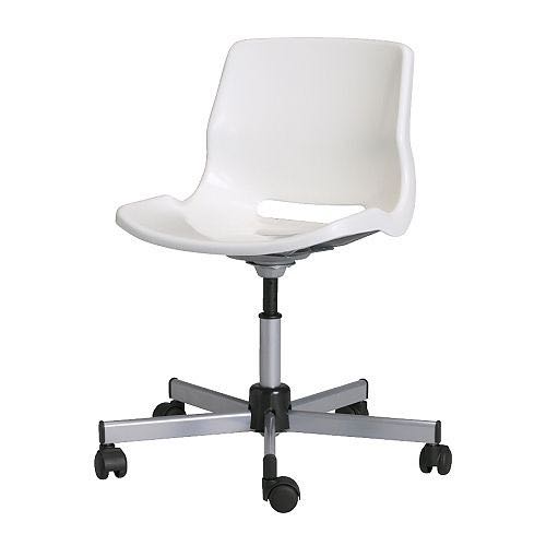 Ikea Snille Swivel Chair White 1650795359 Dc2bca00 