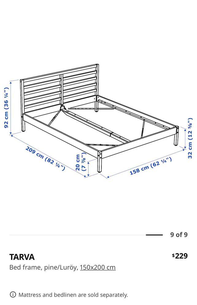 Ikea Fjellse Queen Bed Frame, Furniture & Home Living, Furniture, Bed