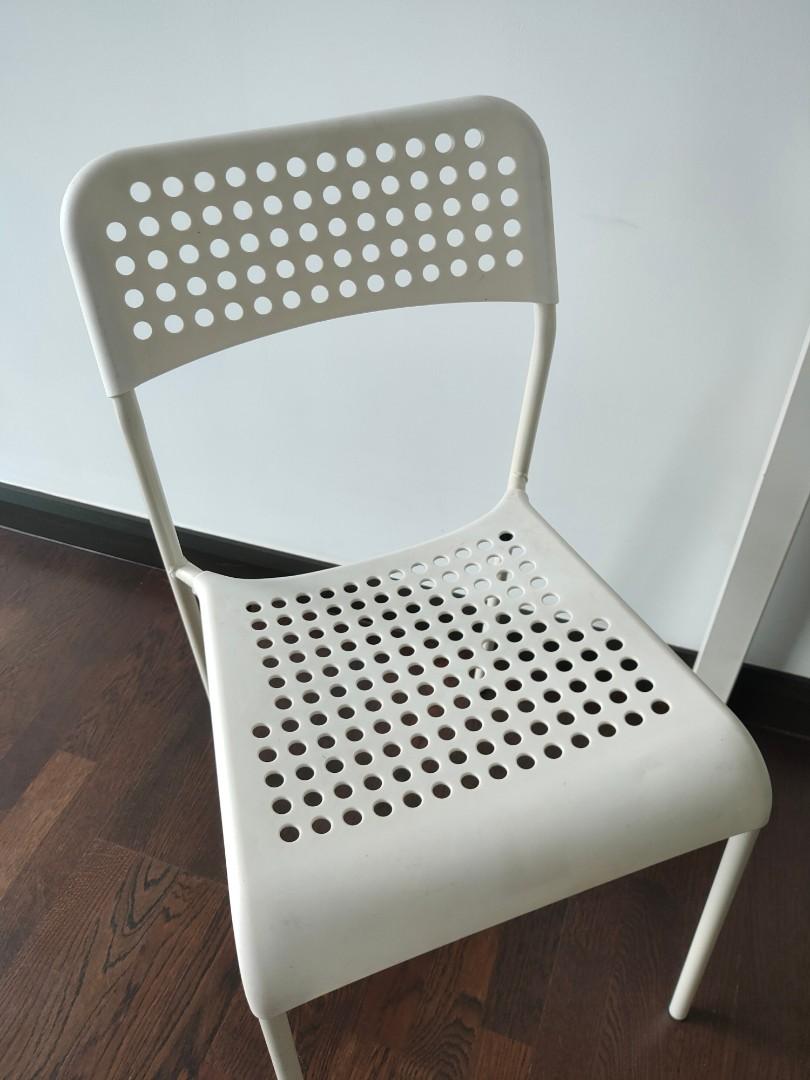 Ikea White Table & chairs set, Furniture & Home Living, Furniture, Tables & Sets on Carousell