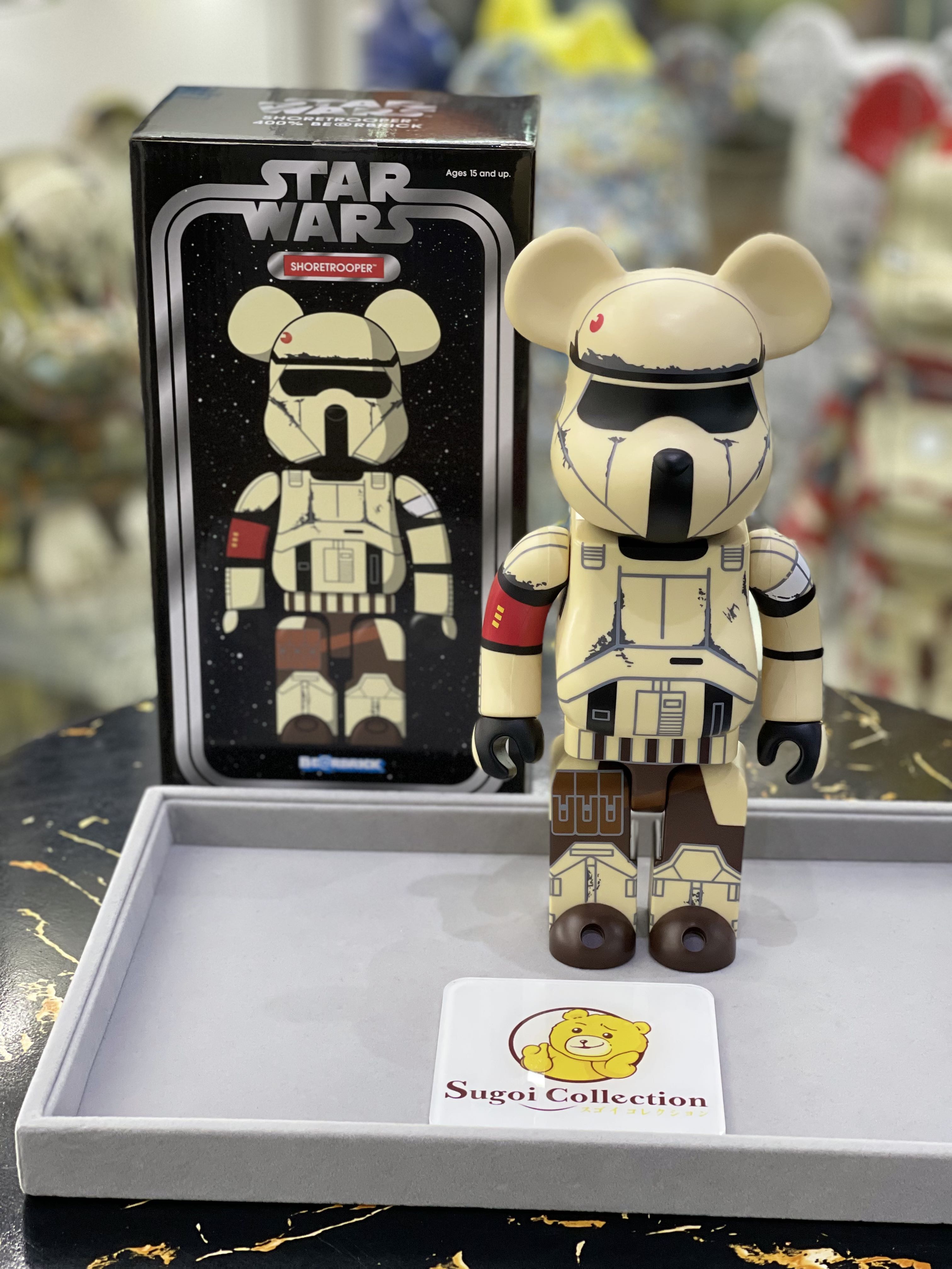 [In Stock] BE@RBRICK x Star Wars Shoretrooper 400% bearbrick