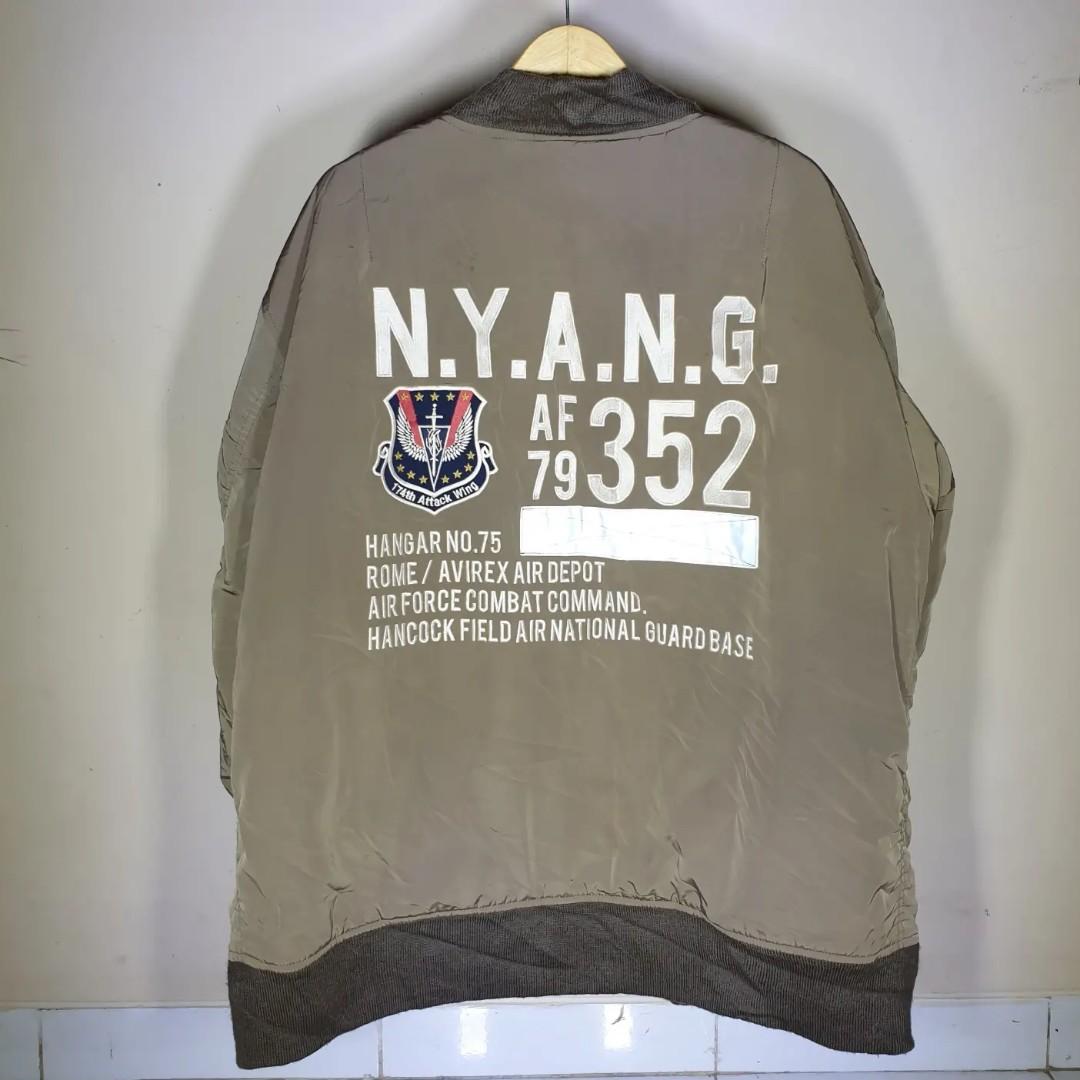 Jaket avirex bomber, Fesyen Pria 