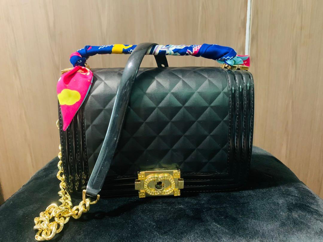 Chanel Jelly Toyboy, Women's Fashion, Bags & Wallets, Purses & Pouches on  Carousell