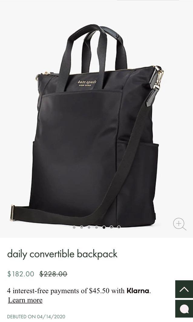 Kate spade taylor online convertible backpack
