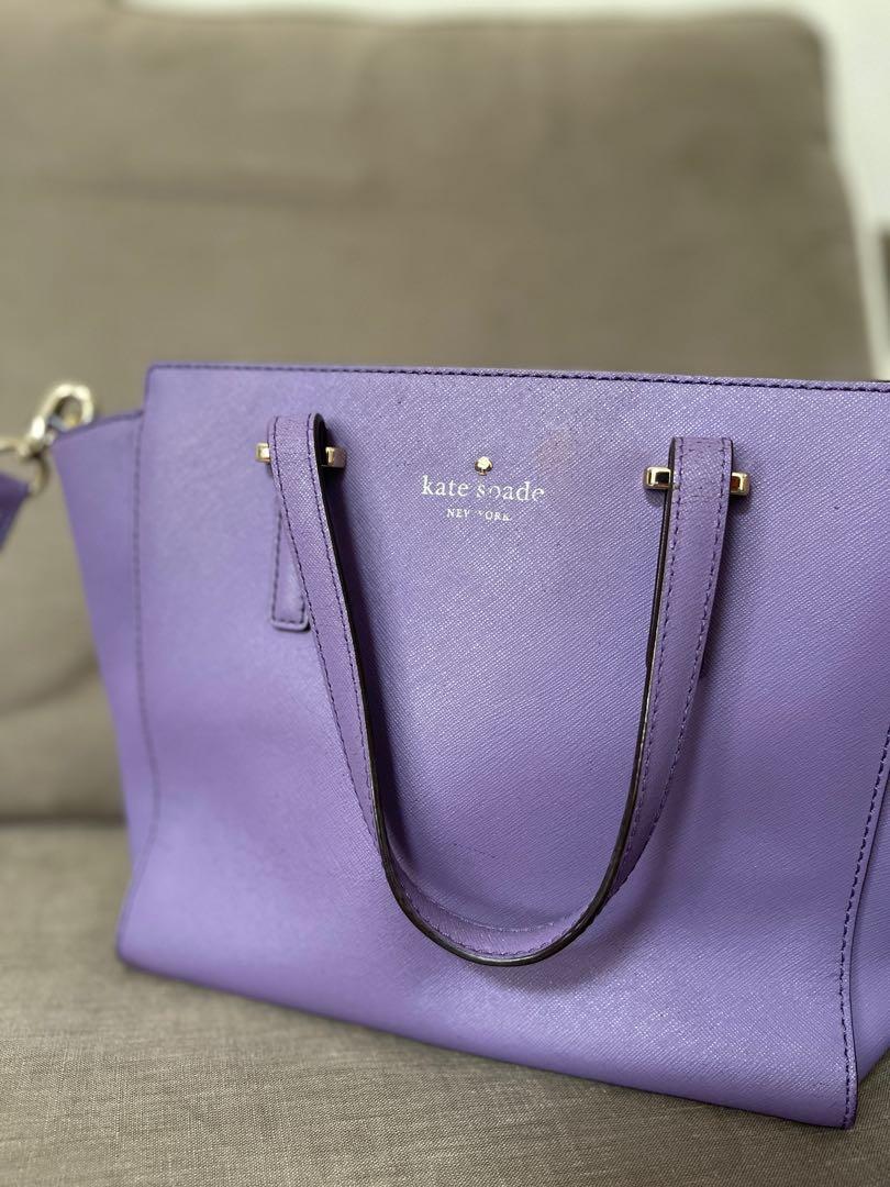 the cutest coquette bow purple purse. was gifted to... - Depop
