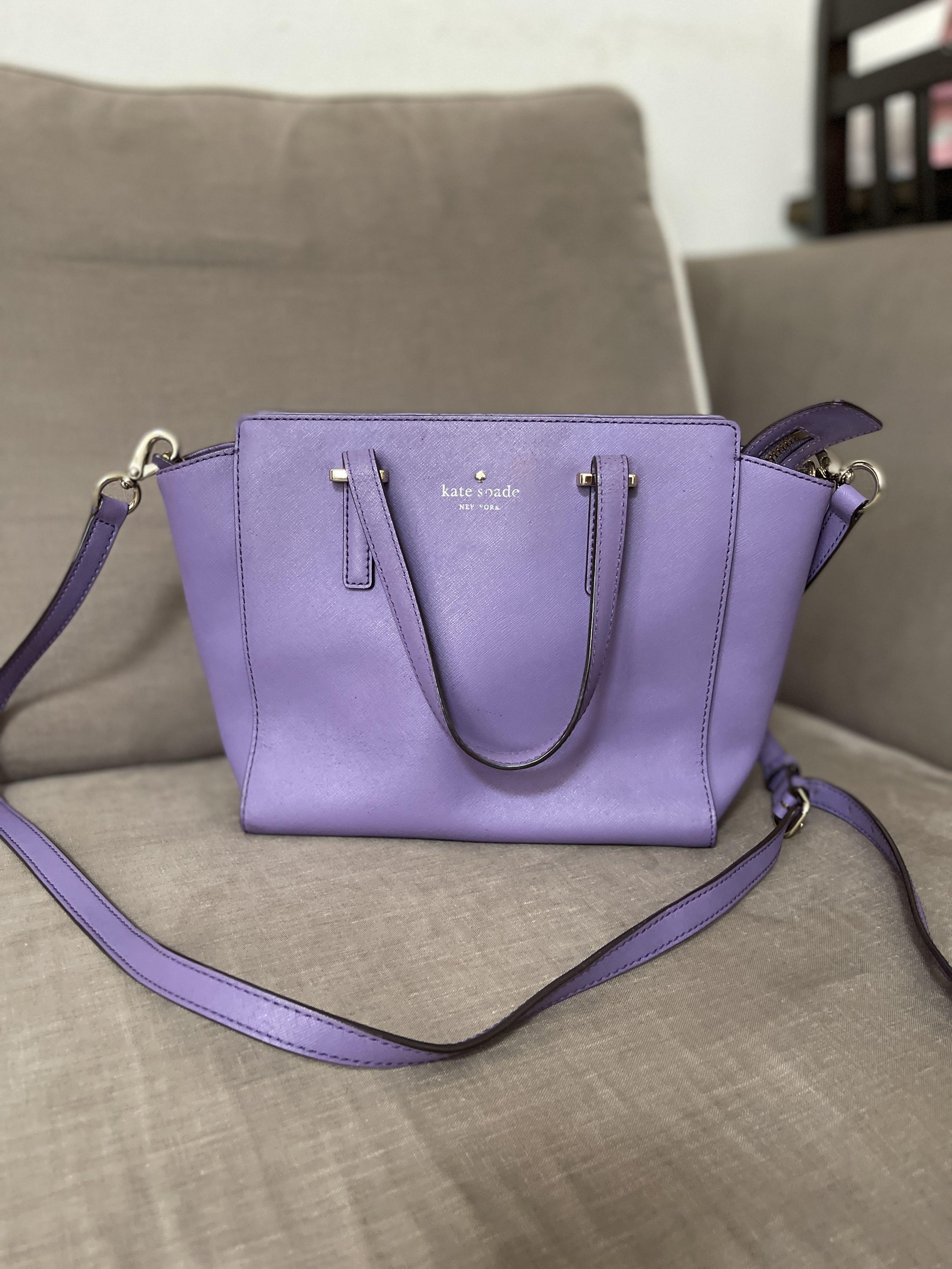 Kate spade lavender handbag clearance
