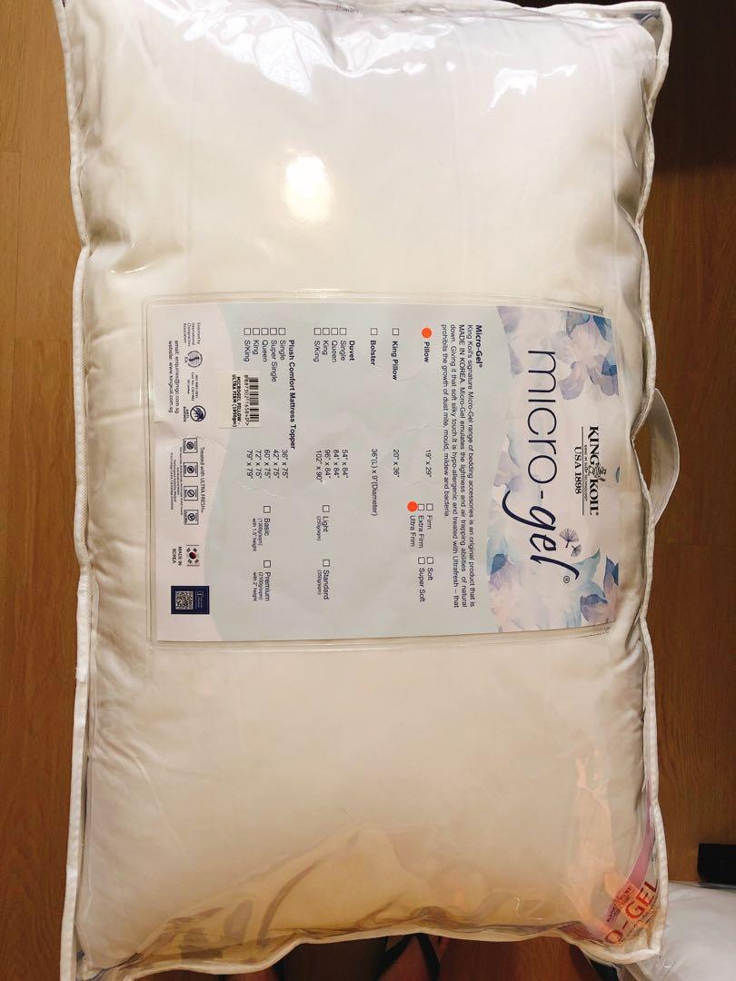 King koil micro gel pillow shop