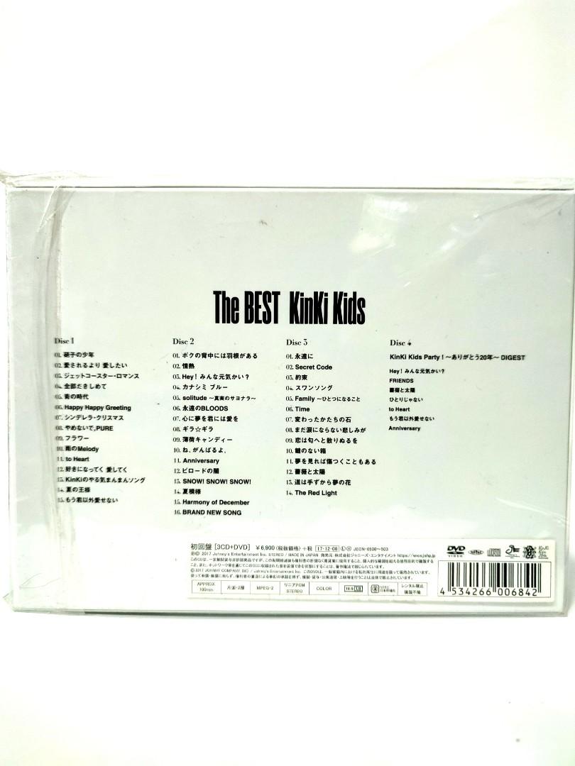 Kinki kids the best 初回盤CD+blu ray 日本版, 興趣及遊戲, 收藏品及 