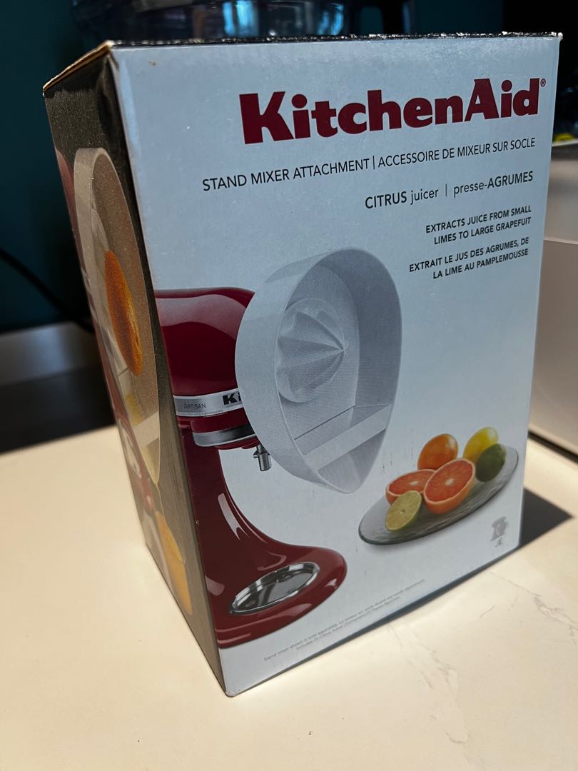 kitchen aid stand mixer juicer attachment
