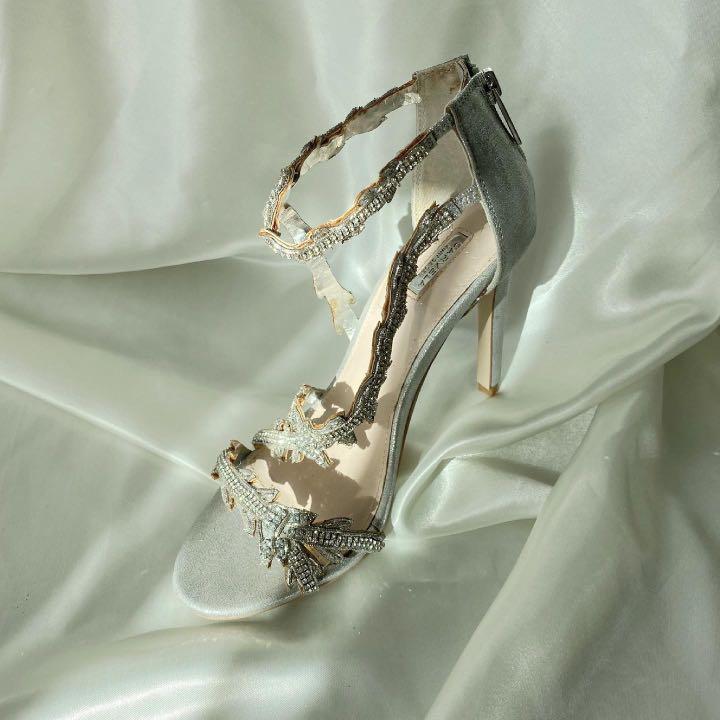 Kurt geiger on sale ivory shoes
