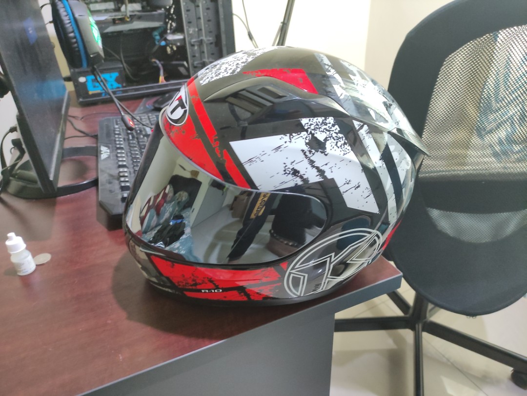 Visor iridium red kyt r10 cheap
