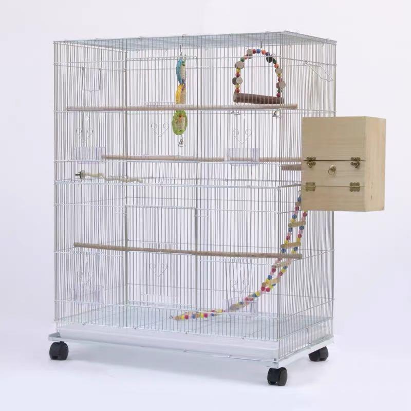 collapsible parrot cage