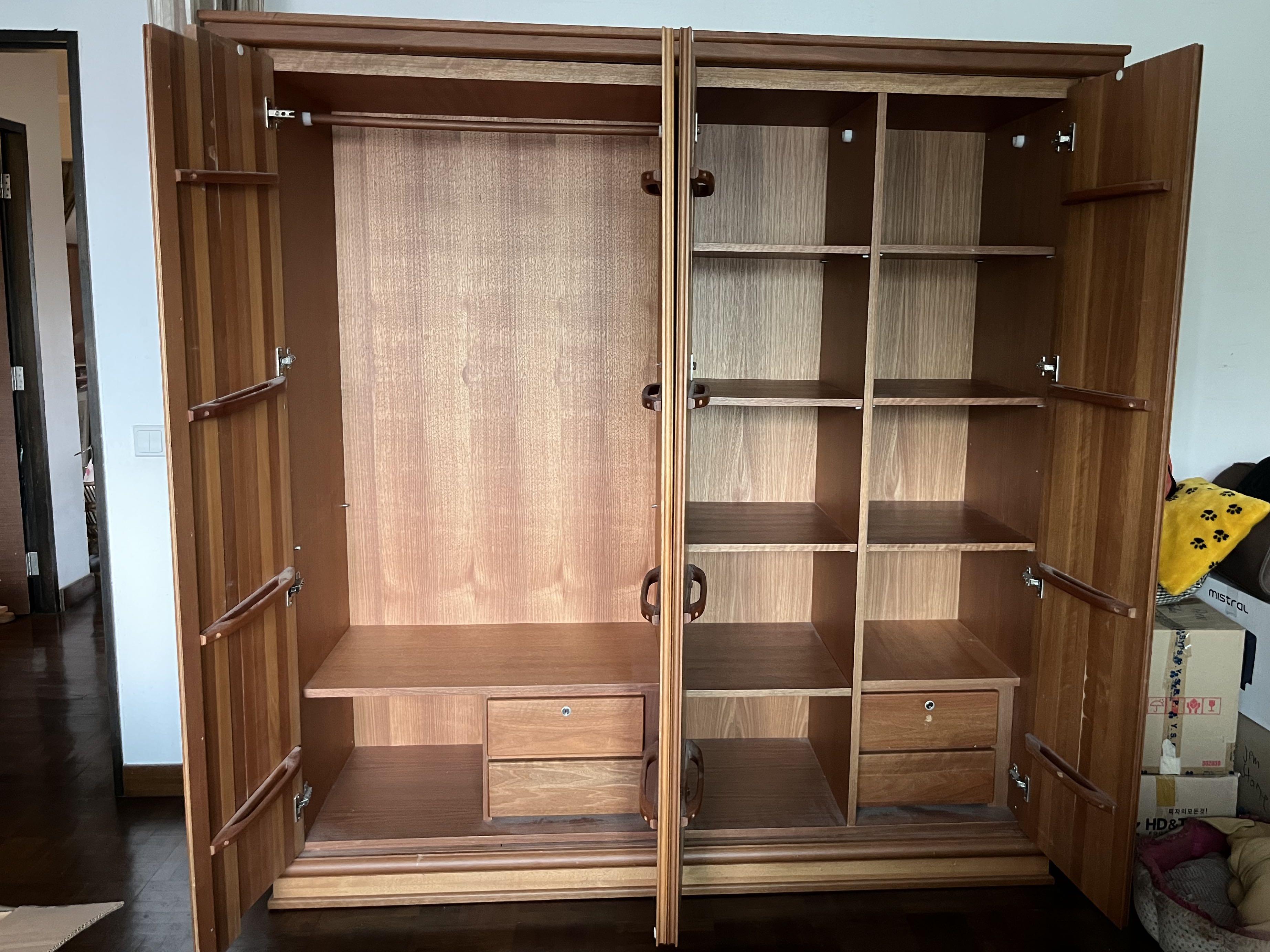 Large Wardrobe solid wood Furniture Home Living Furniture