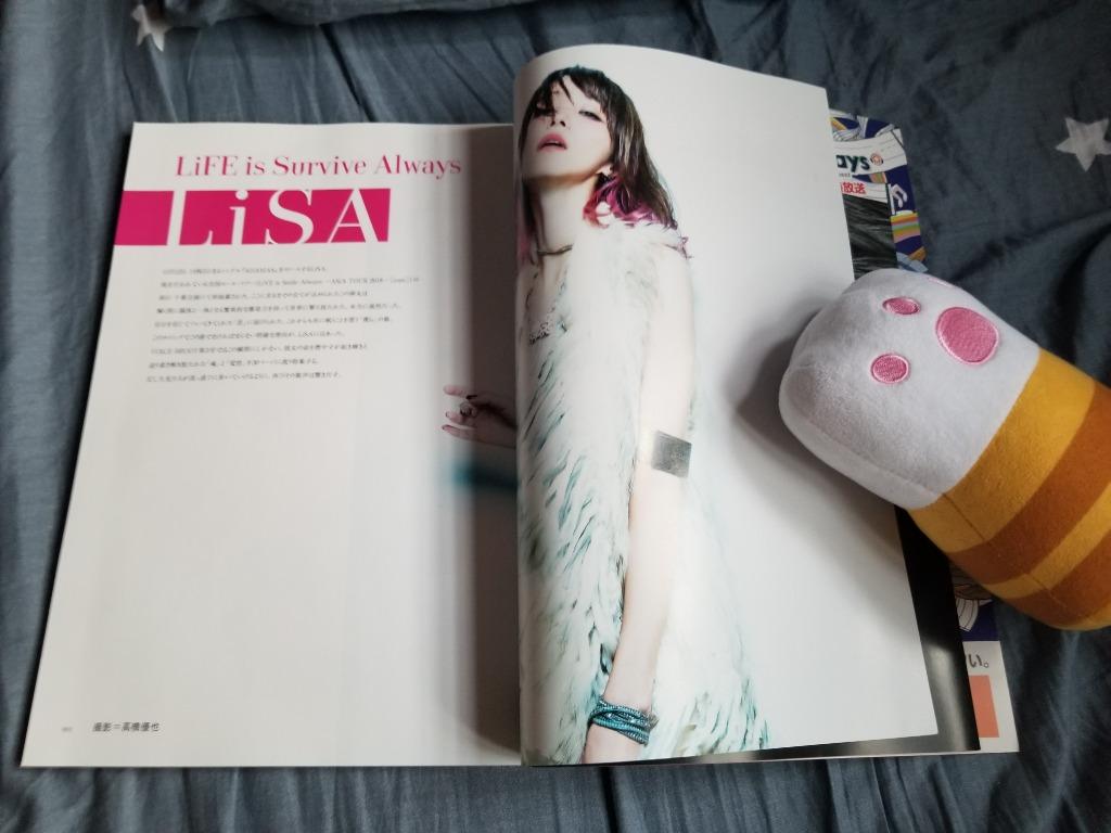 LiSA 織部里沙封面雜誌VOICE BRODY vol.3 2018年上坂すみれ小倉唯