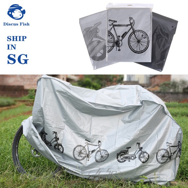 Grey Bicycle Cycling Rain/Sun Cover Motorcycle Scooter Dust Protector Waterproof