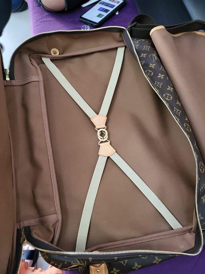 Louis Vuitton Monogram Sac Chasse Hunting Bag - Brown Luggage and