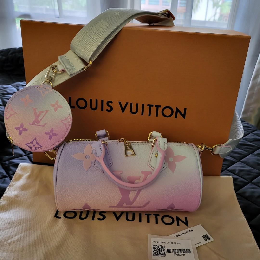 LV Papillon BB Sunrise Pastel, Luxury, Bags & Wallets on Carousell