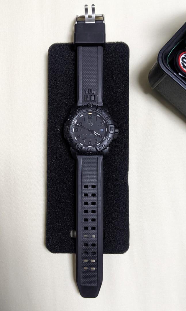 Luminox Navy Seal Black 38mm Luxury Watches on Carousell