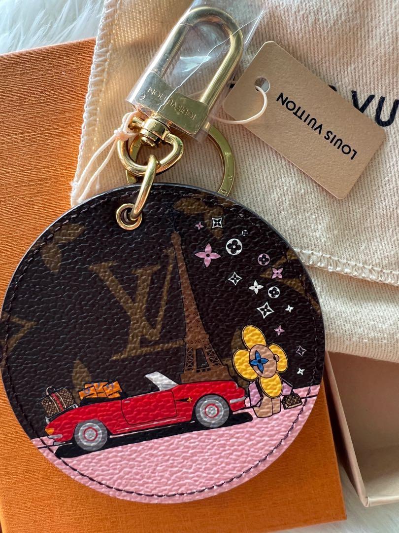 Louis Vuitton Vivienne car xmas bag charm