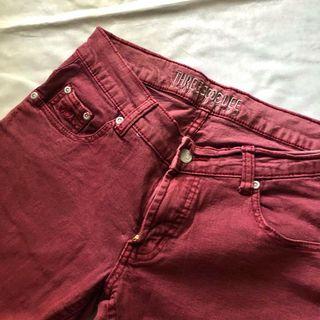 Magenta Skinny Jeans