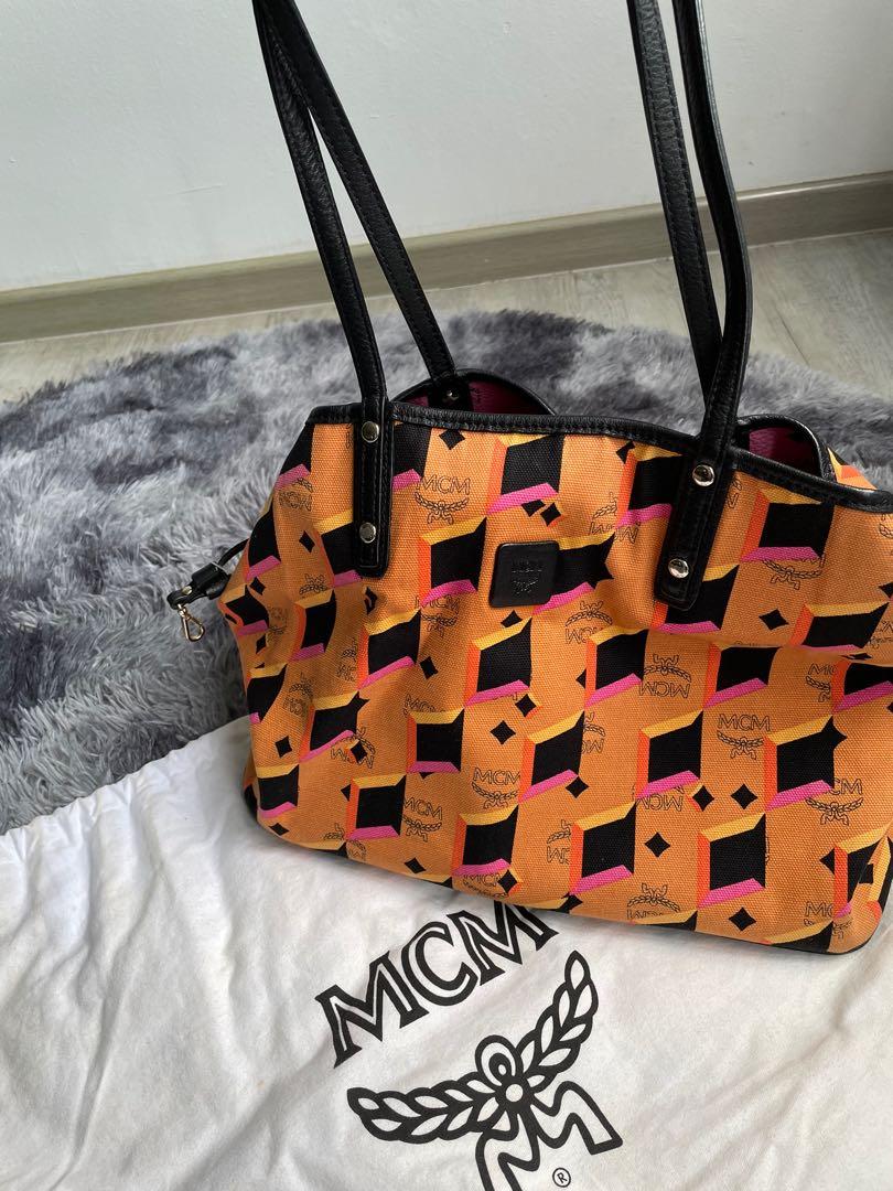 MCM Reversible Bag with Detachable Clutch Women s Fashion Bags Wallets Shoulder Bags on Carousell
