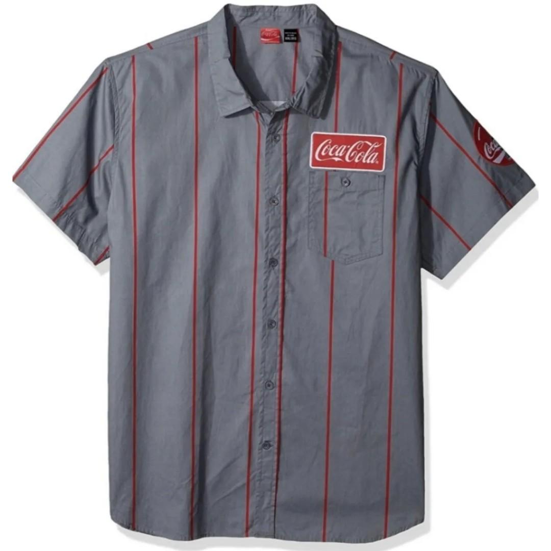 Men's Coca Cola Work Shirt, Men's 
