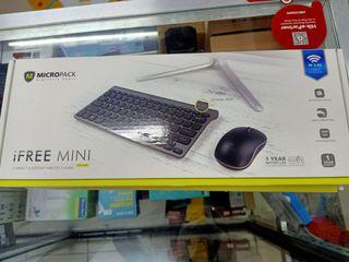 Micropack KM-218W Mouse and Keyboard

-Wireless technology
-Multi Media Hotkey
-Slim and Comportable