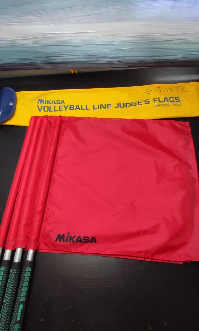 Mikasa Volleyball line Jugde's lineman flags (Official Size), Sports