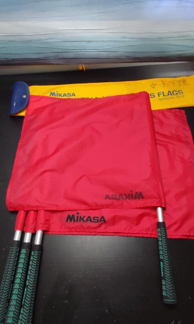 Mikasa Volleyball line Jugde's lineman flags (Official Size), Sports