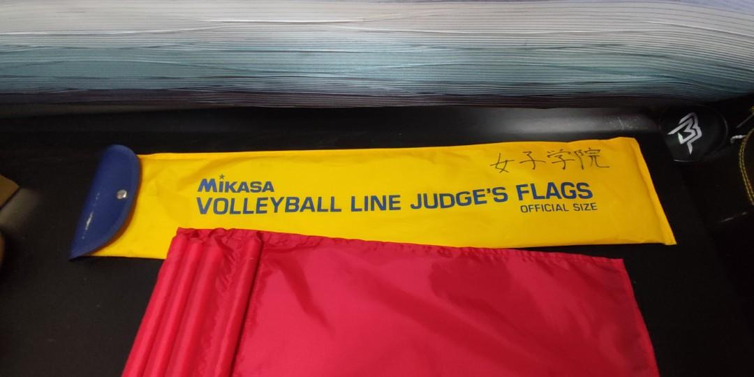 Mikasa Volleyball line Jugde's lineman flags (Official Size), Sports