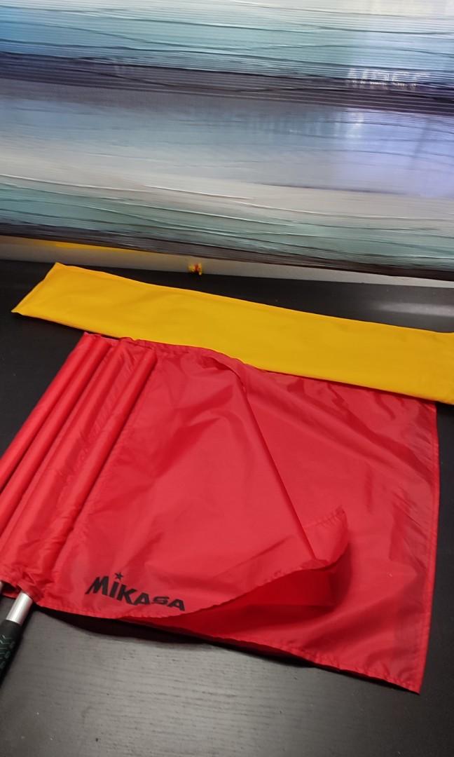 Mikasa Volleyball line Jugde's lineman flags (Official Size), Sports