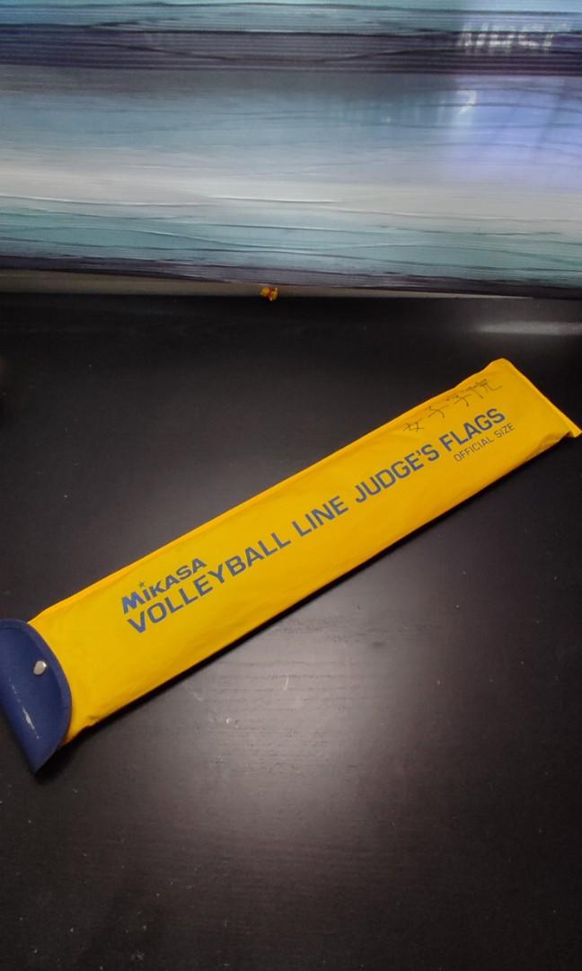 Mikasa Volleyball line Jugde's lineman flags (Official Size), Sports