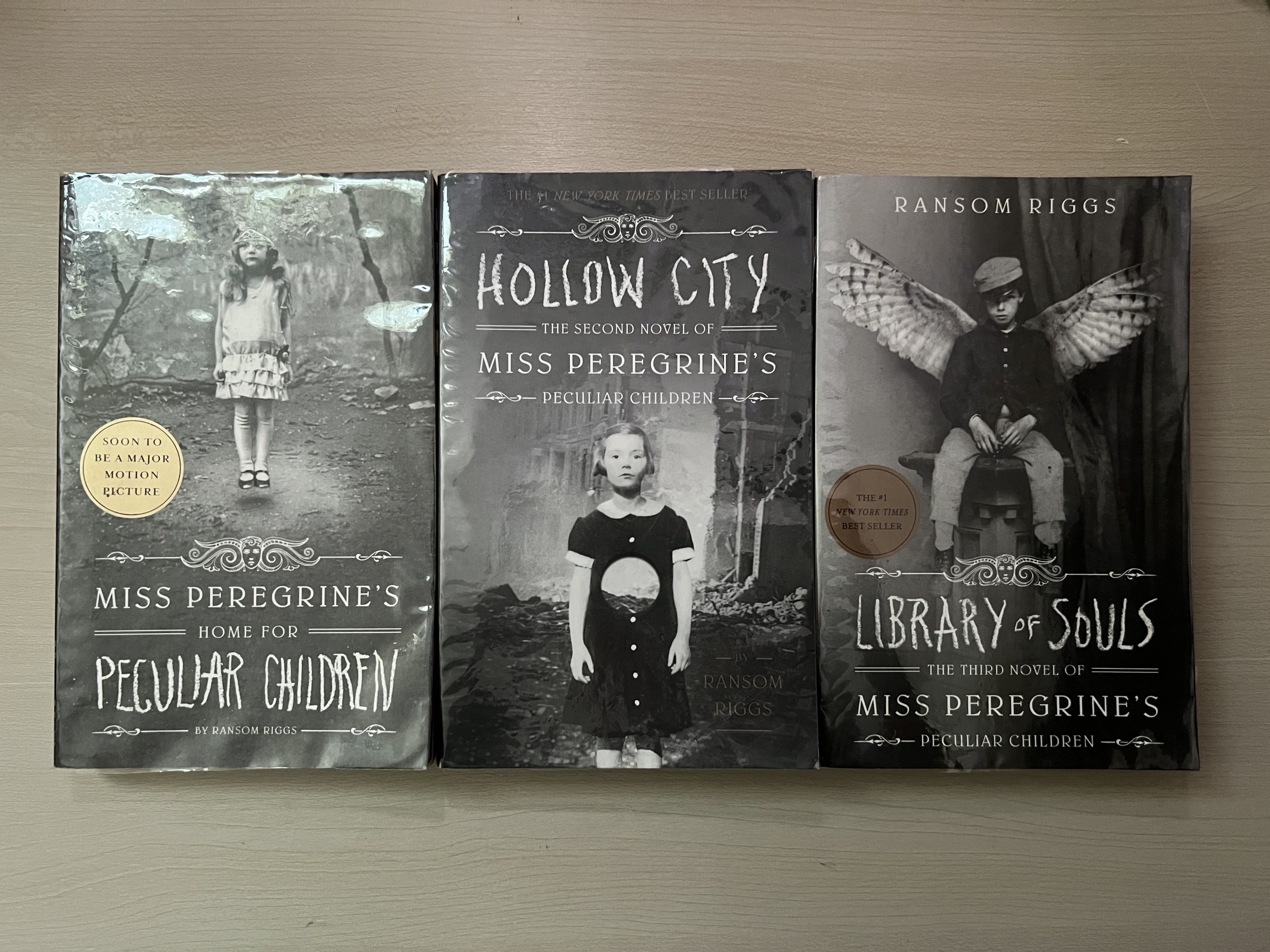 Miss Peregrine’s Home for Peculiar Children Books Set by Ransom Riggs