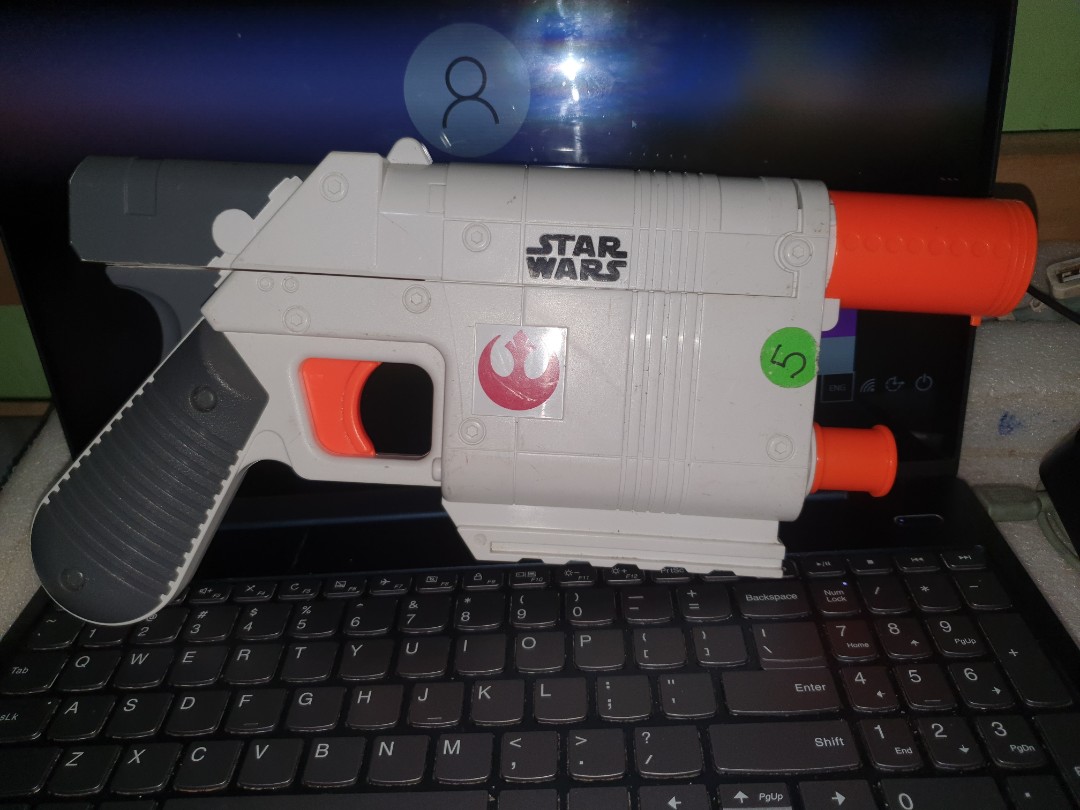 Nerf Star Wars Rey Jakku Blaster Hobbies And Toys Toys And Games On Carousell