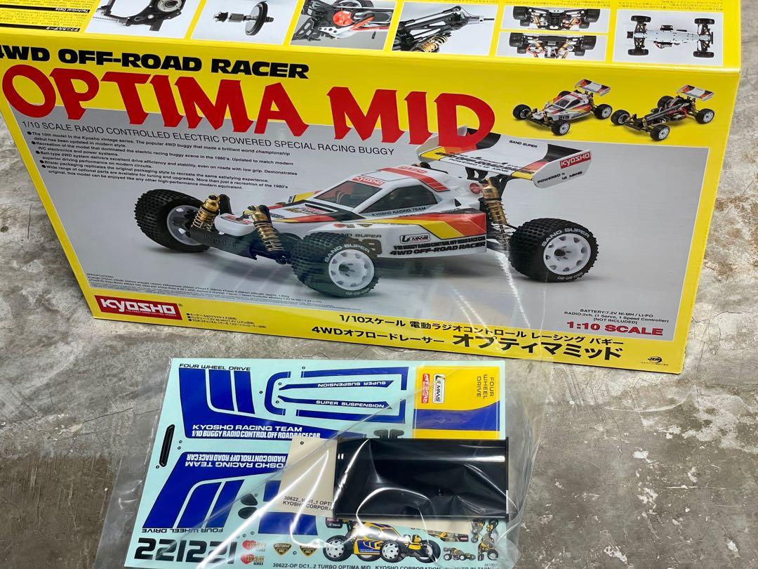 ホイール京商　1/10 EP 4WD レーシングバギー オプティマミッド