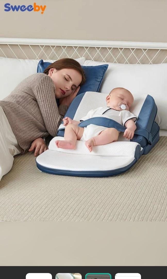 Newborn baby wedge incline pillow bed, Babies & Kids, Baby Nursery & Kids Furniture, Childrens