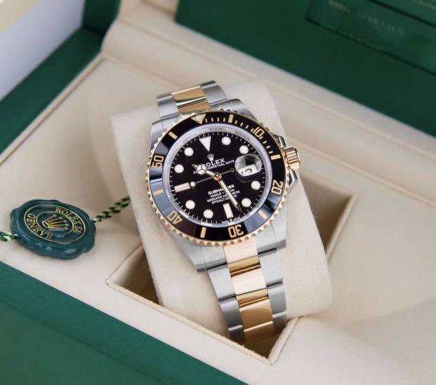 submariner date oyster 41 mm oystersteel and yellow gold