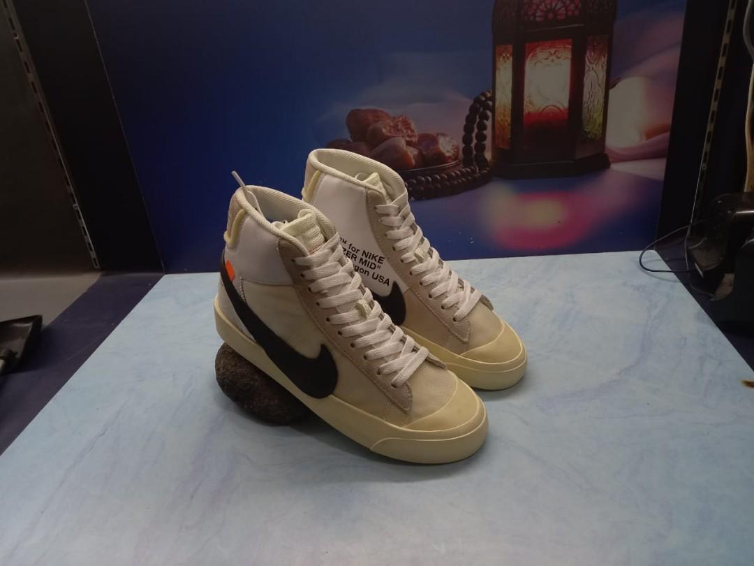 off white blazer high